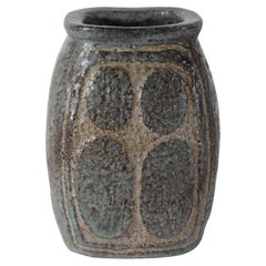 Unic Rustic Vase by Danish Sejer Ceramic Studio Decorative Brutalist Style 1970s