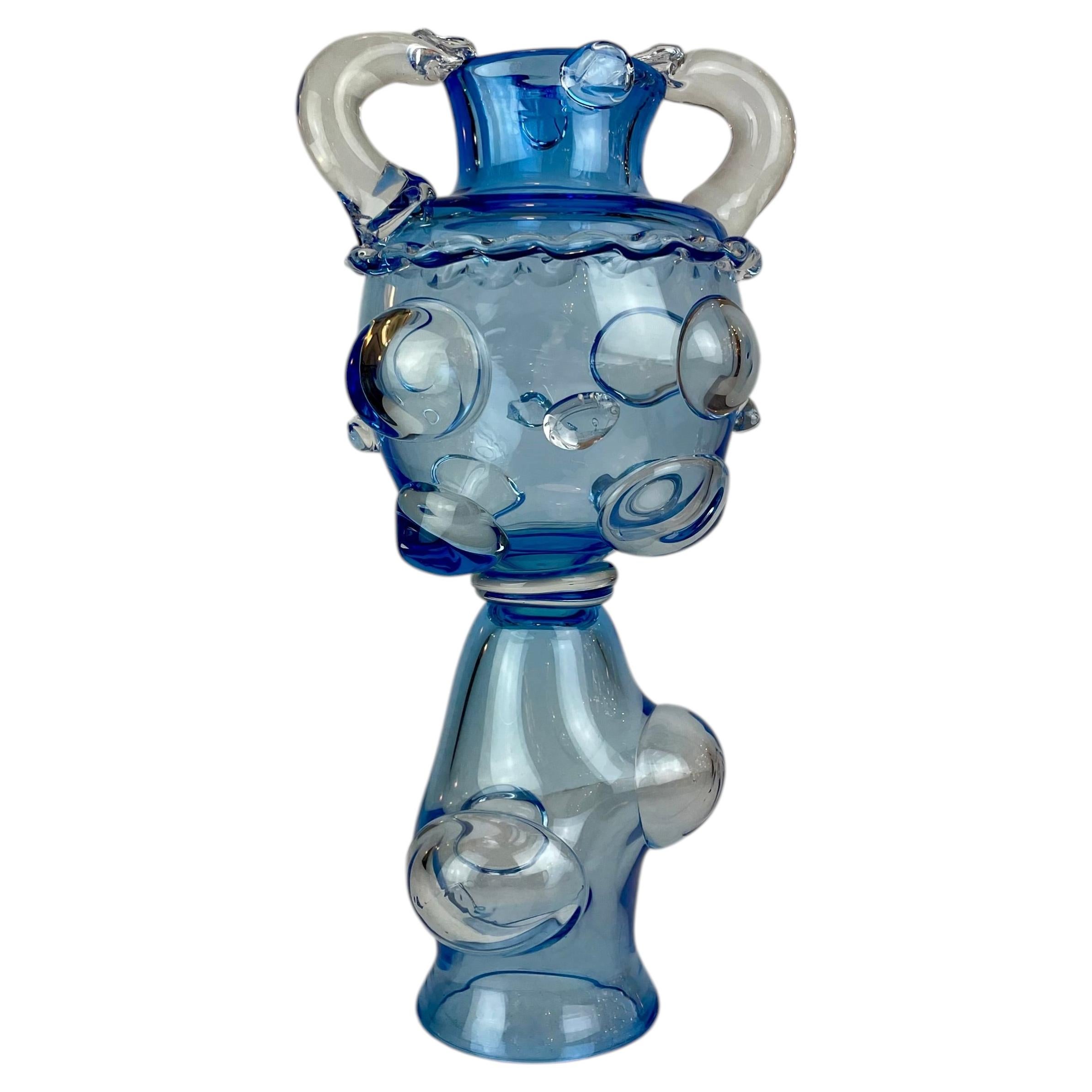 Unica 15.050 Vase by Bernard Heesen at Royal Leerdam, Netherlands, 2015 For Sale