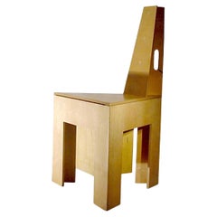 Unicate 80ies Silla Limpiabotas, Original de Werner Schmidt 1987 Colección de Arte