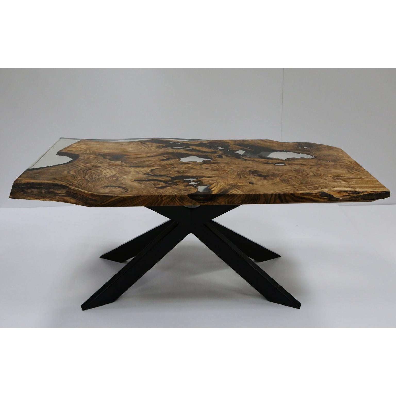 Unico Dining Table by KV Design
One Of A Kind
Dimensions: D 100 x W 170 x H 77 cm.
Materials: Ash, metal, and epoxy.

Everything is custom-made 1 of 1 edition. Please contact us.

The dining table is an essential part of your home interior
As we