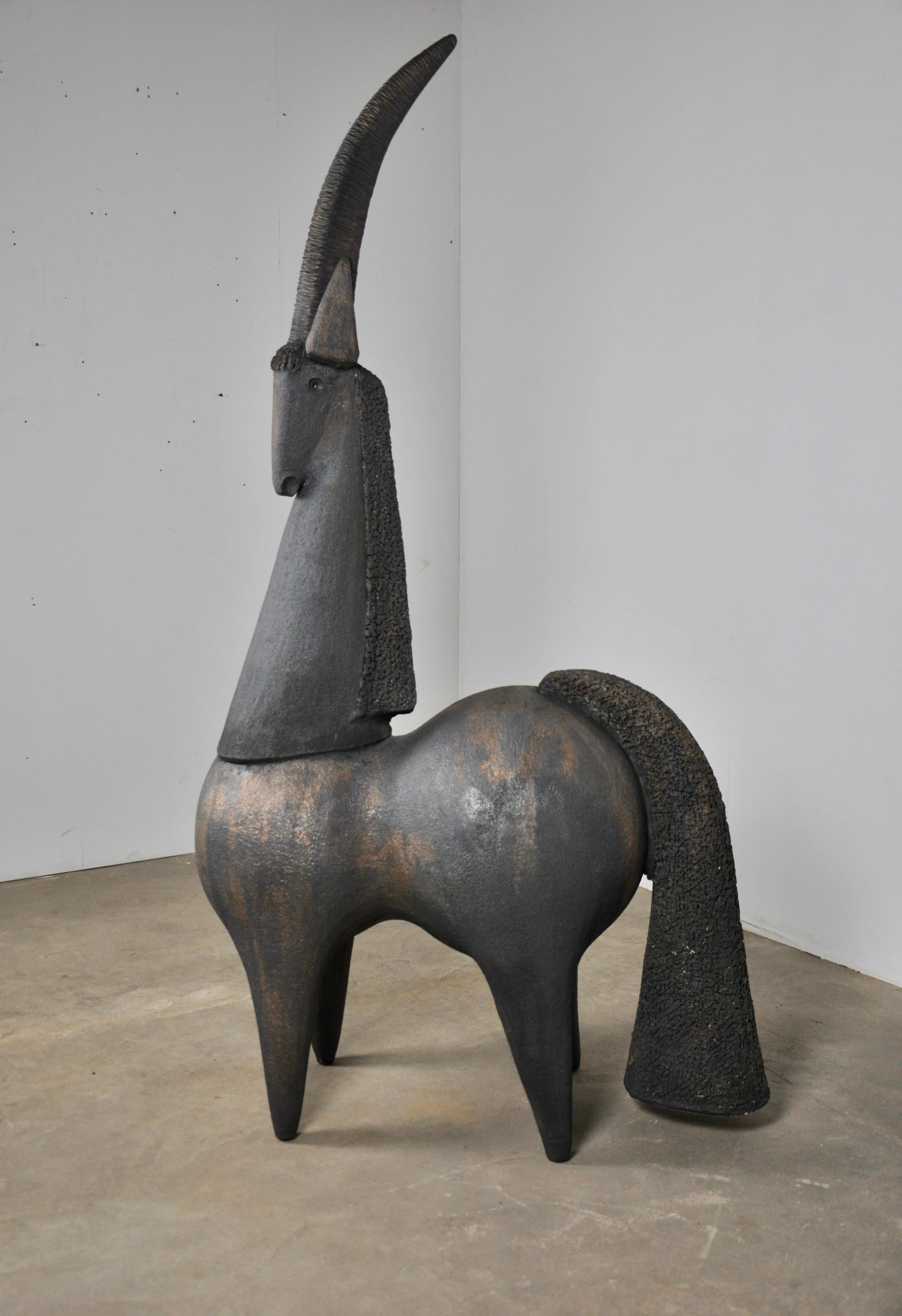 Mid-Century Modern Unicorn by Dominique Pouchain