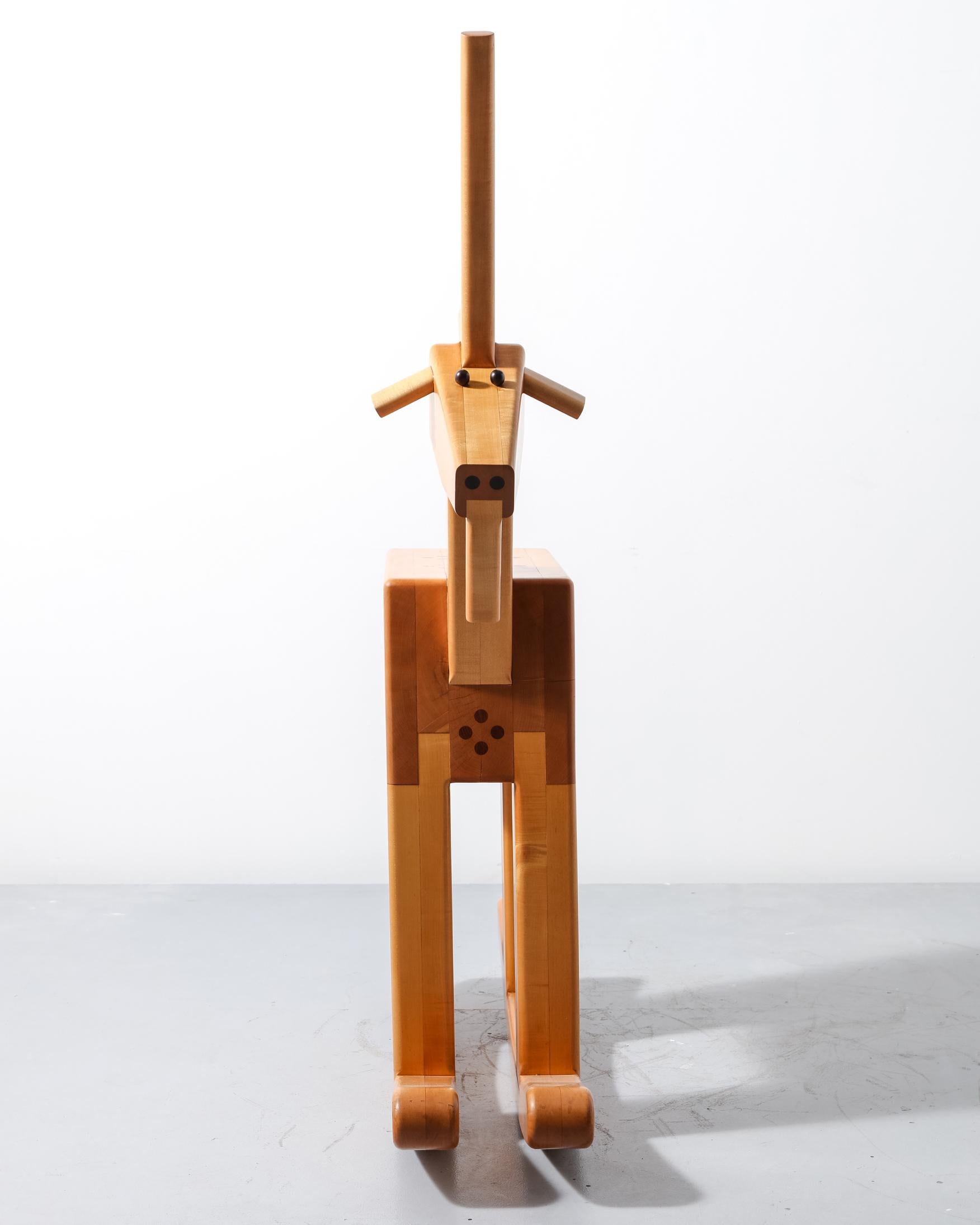 Legno Unicorn Rocker di Pamela Weir-Quiton in vendita