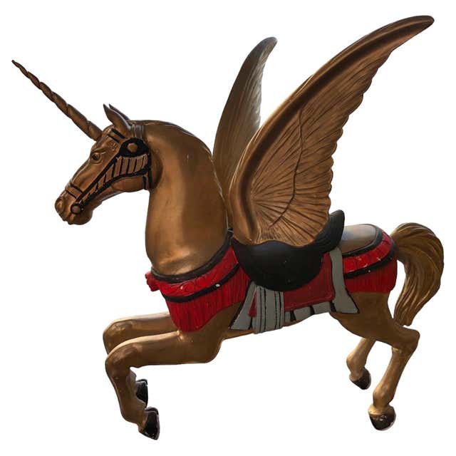 Iconic Juvenile Carousel Rabbit at 1stDibs | carousel bunny, carousel ...