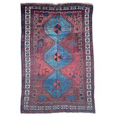 Unicorn Vintage Shiraz Rug, circa 1950's