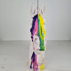 "Unicorns Are Real", 2021, Sculpture with Marble Powder and Resin, Ltd. Handmade