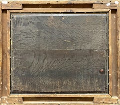 "Figures and horses by a country tavern"