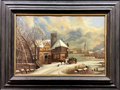 "Central European Winter Scene"