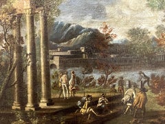"Classical Landscape with Figures"