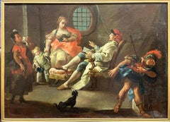 "Scena teatrale o satirica"