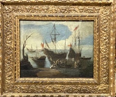 Antique "Century Seascape"