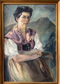 "Vintage Portrait of a Woman"