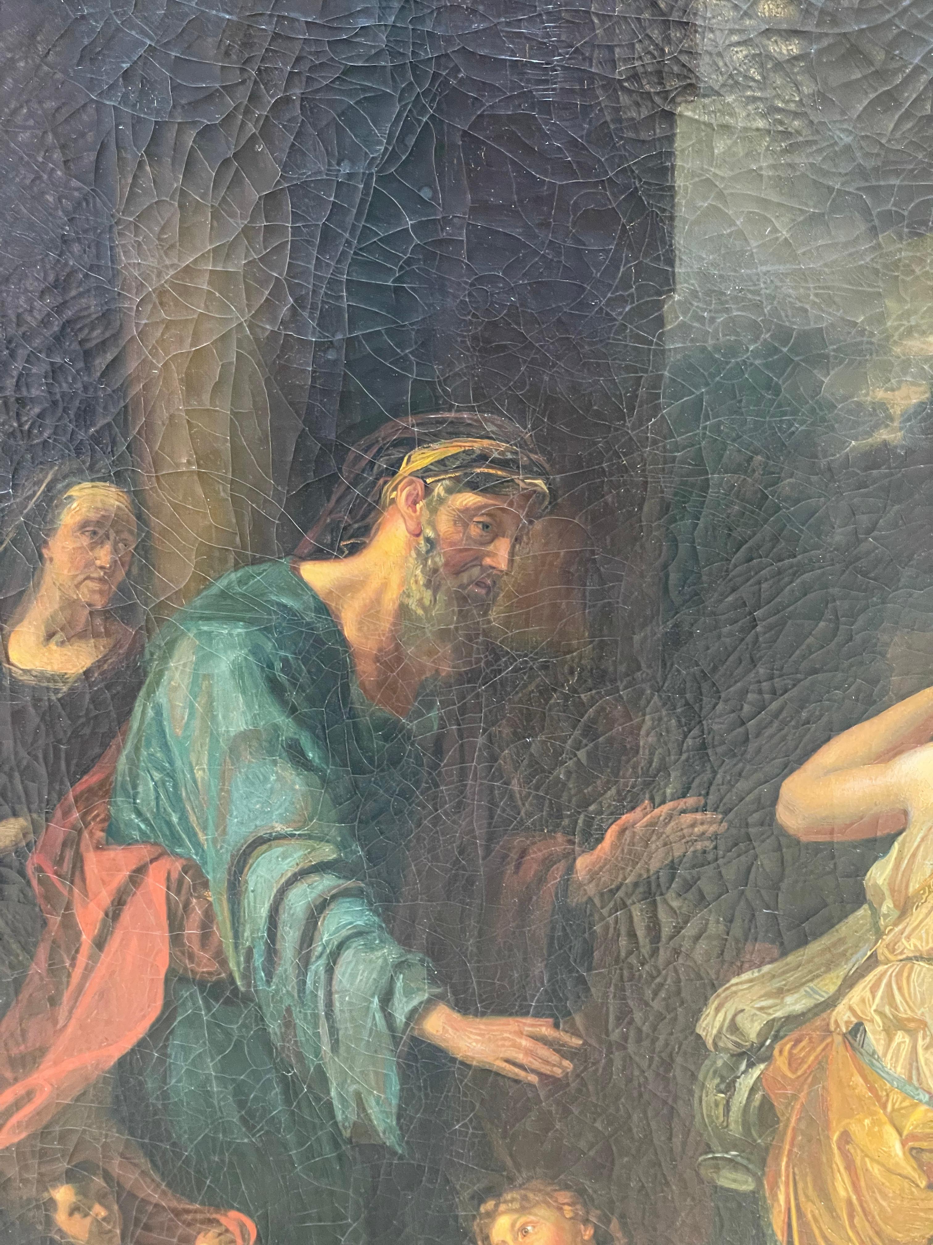 Scène biblique ou mythologique en vente 1