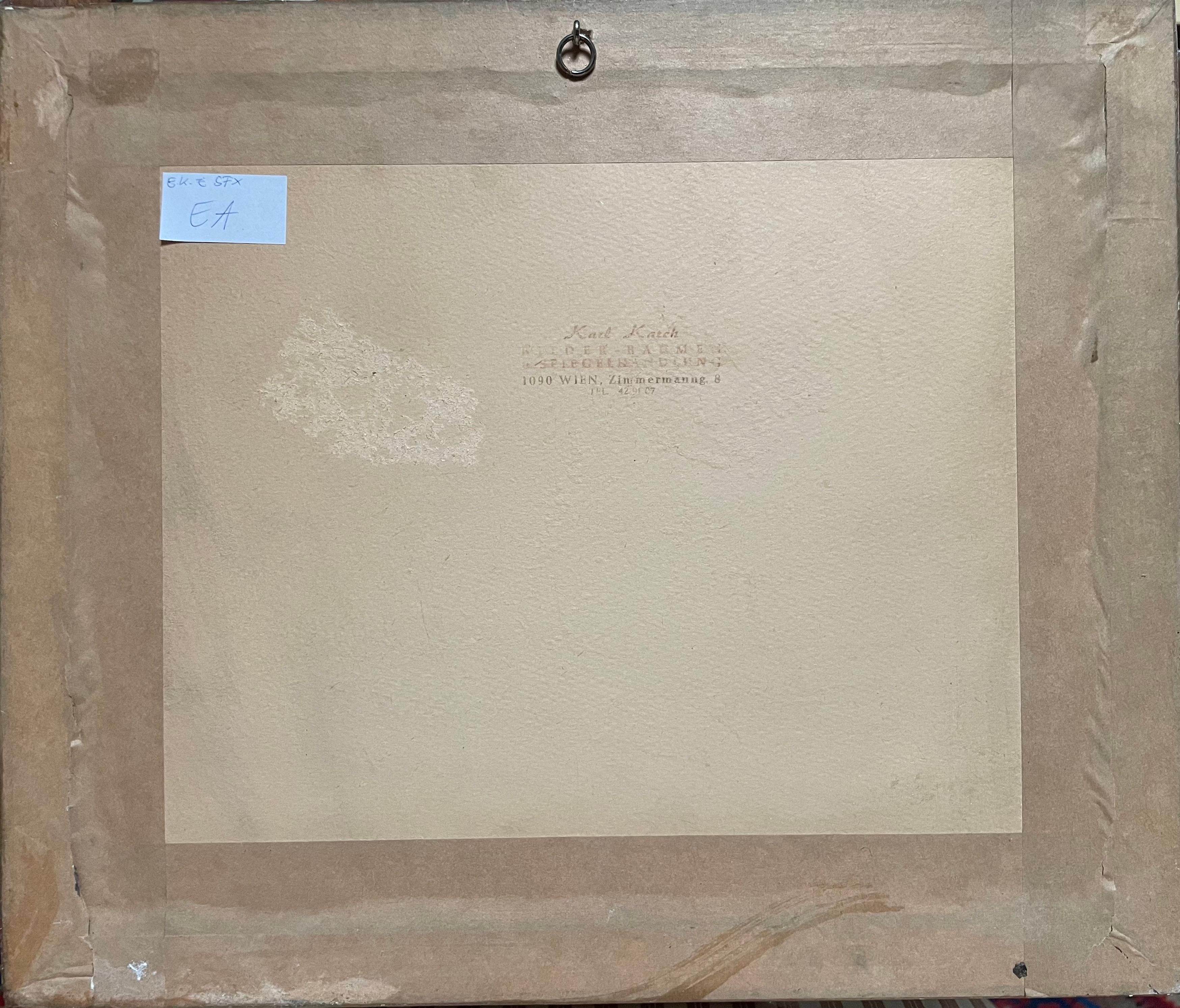 Landschaftsgemälde aus dem 19. Jahrhundert - Ruhige Bergsee-Szene
Künstler: Nicht identifiziert
Zeitraum: 19. Jahrhundert
Medium: Öl auf Leinwand
Abmessungen: Gerahmt: 31 x 35 cm  Kunstwerk: 30 x 24 cm
Stil: Romantik / Realismus / Schule von