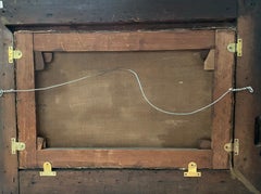 "Still life with fruits and bird"