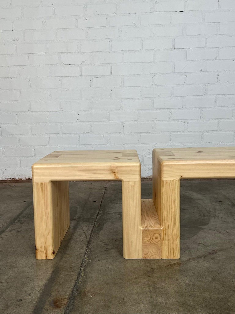 Unidos Bench in Pine For Sale at 1stDibs