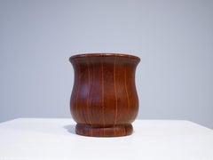 Unik Handmade Teak and Birch Bowl, Denmark, 1950s