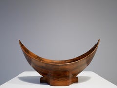 Unique Torsten Johansson Bowl 1960s Sweden, Form Trä