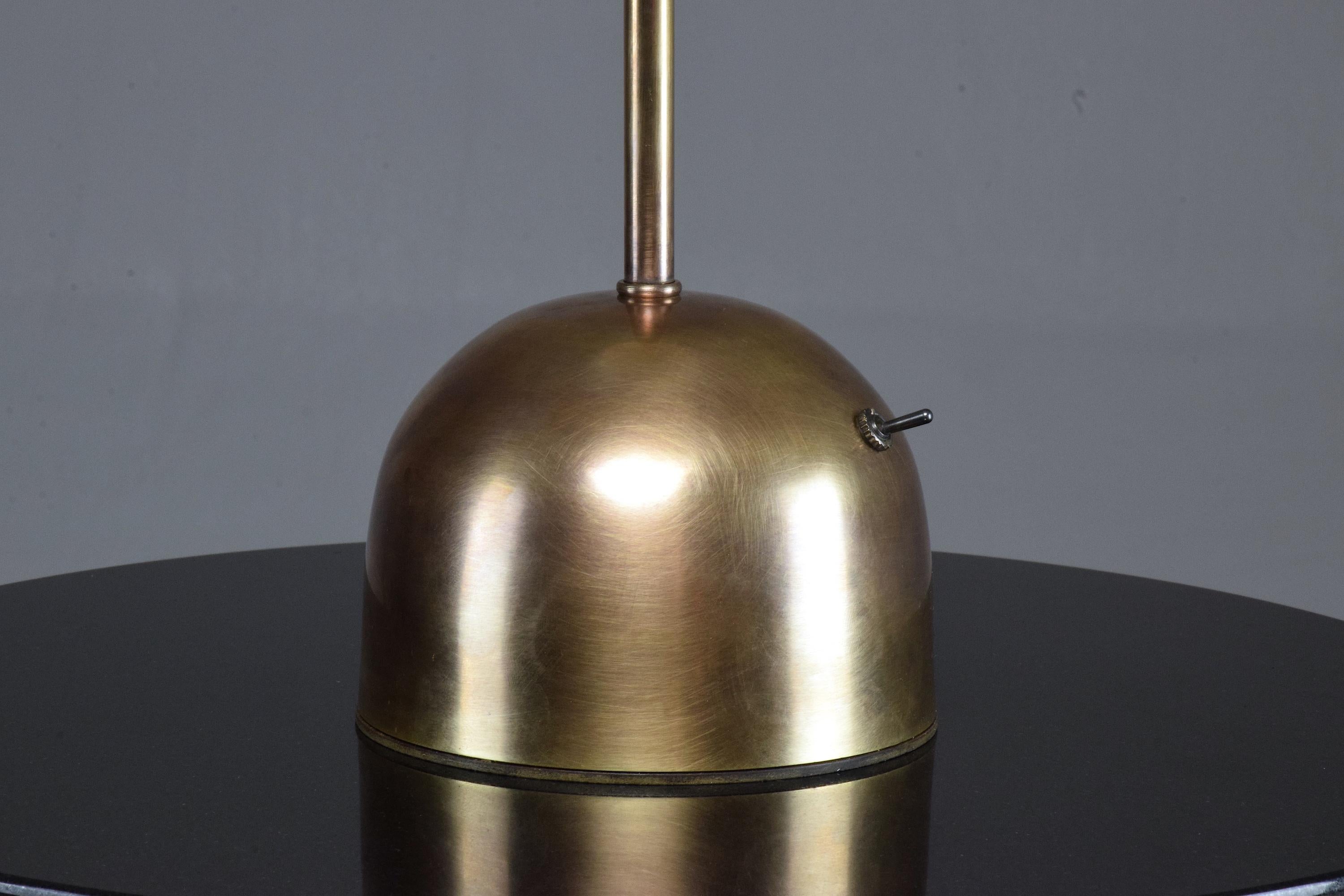 Unio Contemporary Handcrafted Wireless Brass Lamp 8