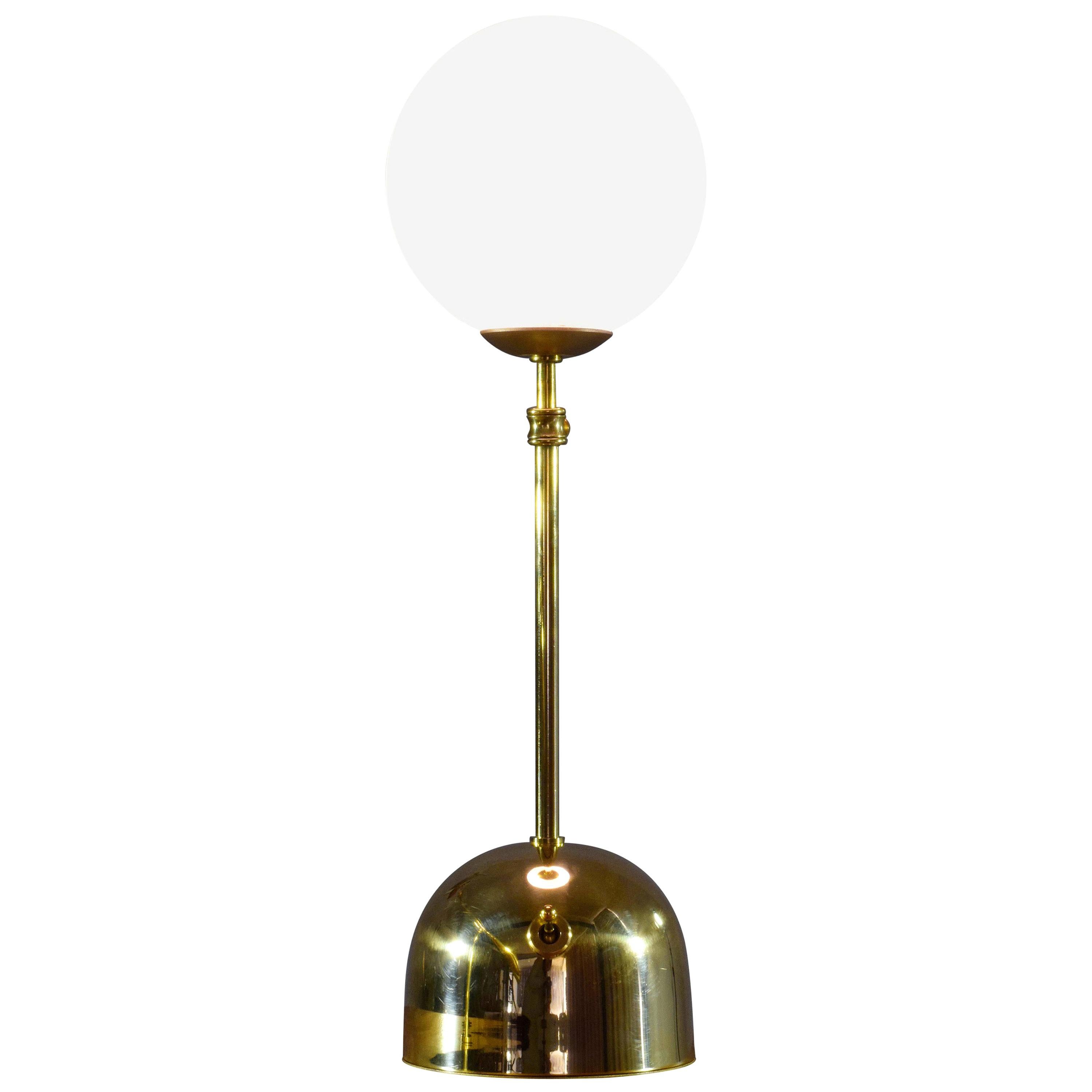 Unio 1-3 Contemporary Wireless Brass Led Lamp, Flow Collection