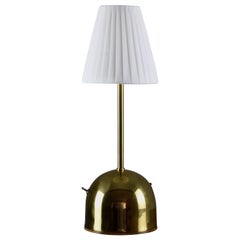 Unio Contemporary Handcrafted Wireless Brass Lamp