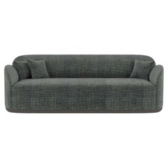 Unio Sofa Upholstered with Chivasso Yang Fabric by Poiat