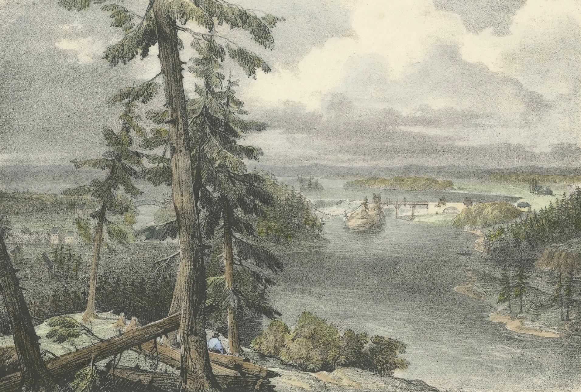 Union-Brücke: By-Town, Ottawa River