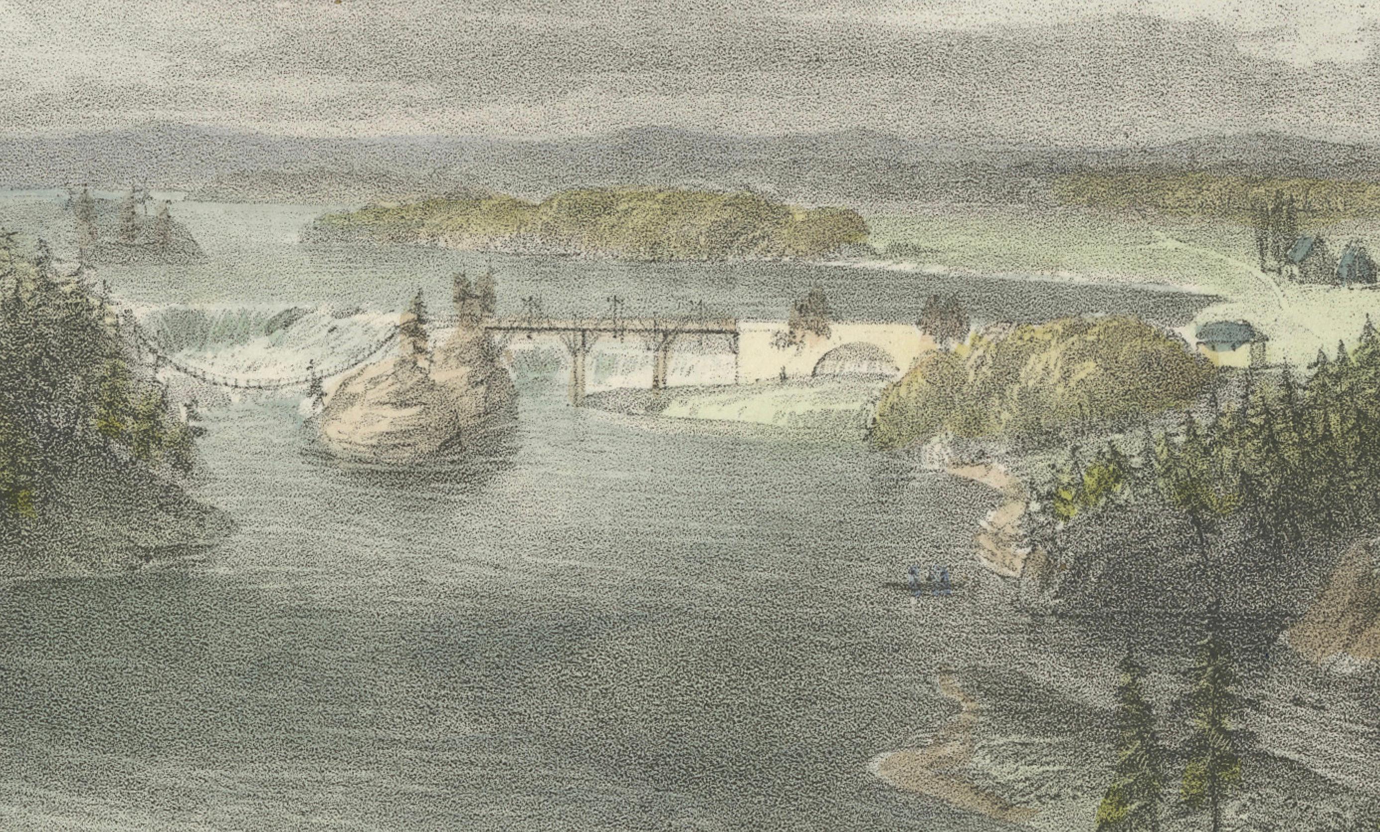 Union-Brücke: By-Town, Ottawa River