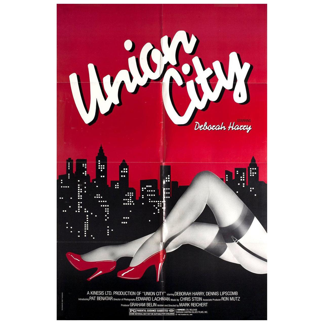 "Union City" 1981 U.S. Einblatt-Filmplakat im Angebot
