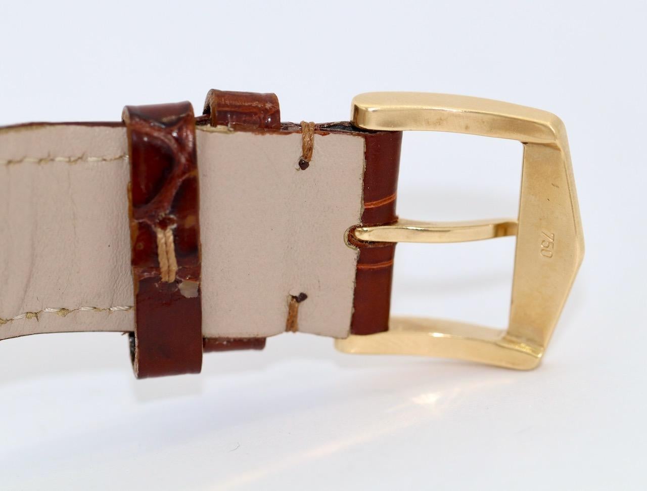 Union Glashütte Chronograph 18 Karat Gold, Automatic, Limited to 50, Saxony. For Sale 3