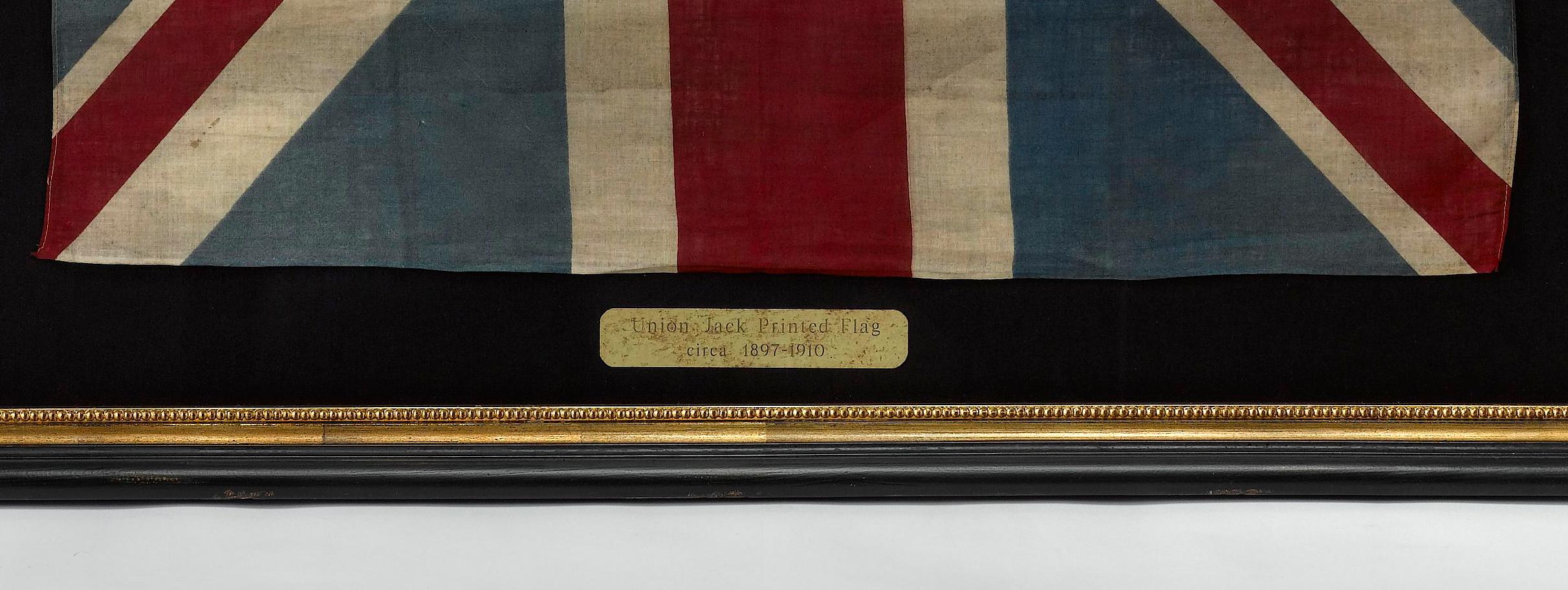 Union Jack Printed Flag, circa 1897-1910 In Good Condition In Colorado Springs, CO