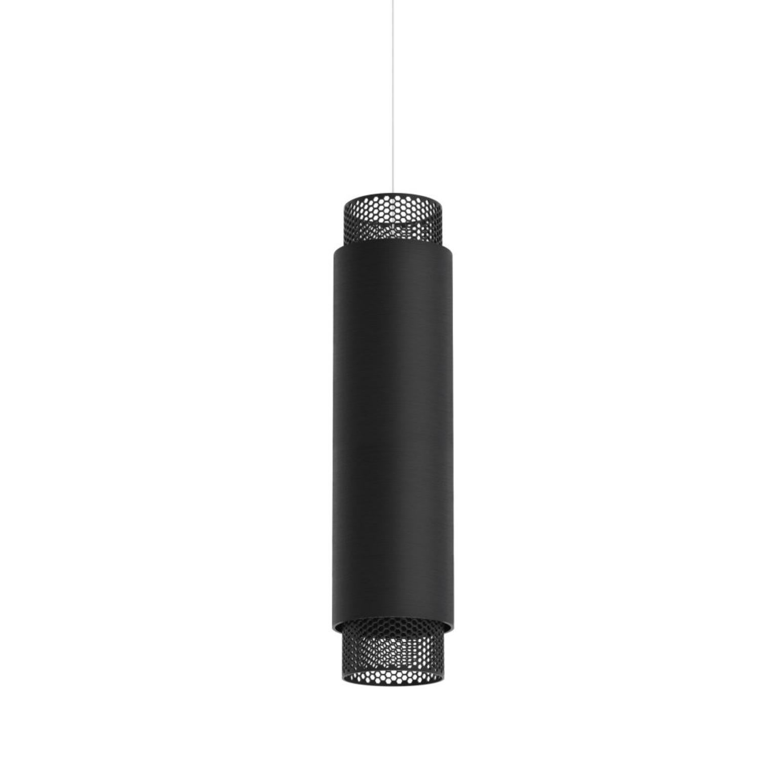 Lampada a sospensione verticale Union Large in alluminio anodizzato Silver di JSPR In condizioni Nuovo in vendita a Geneve, CH