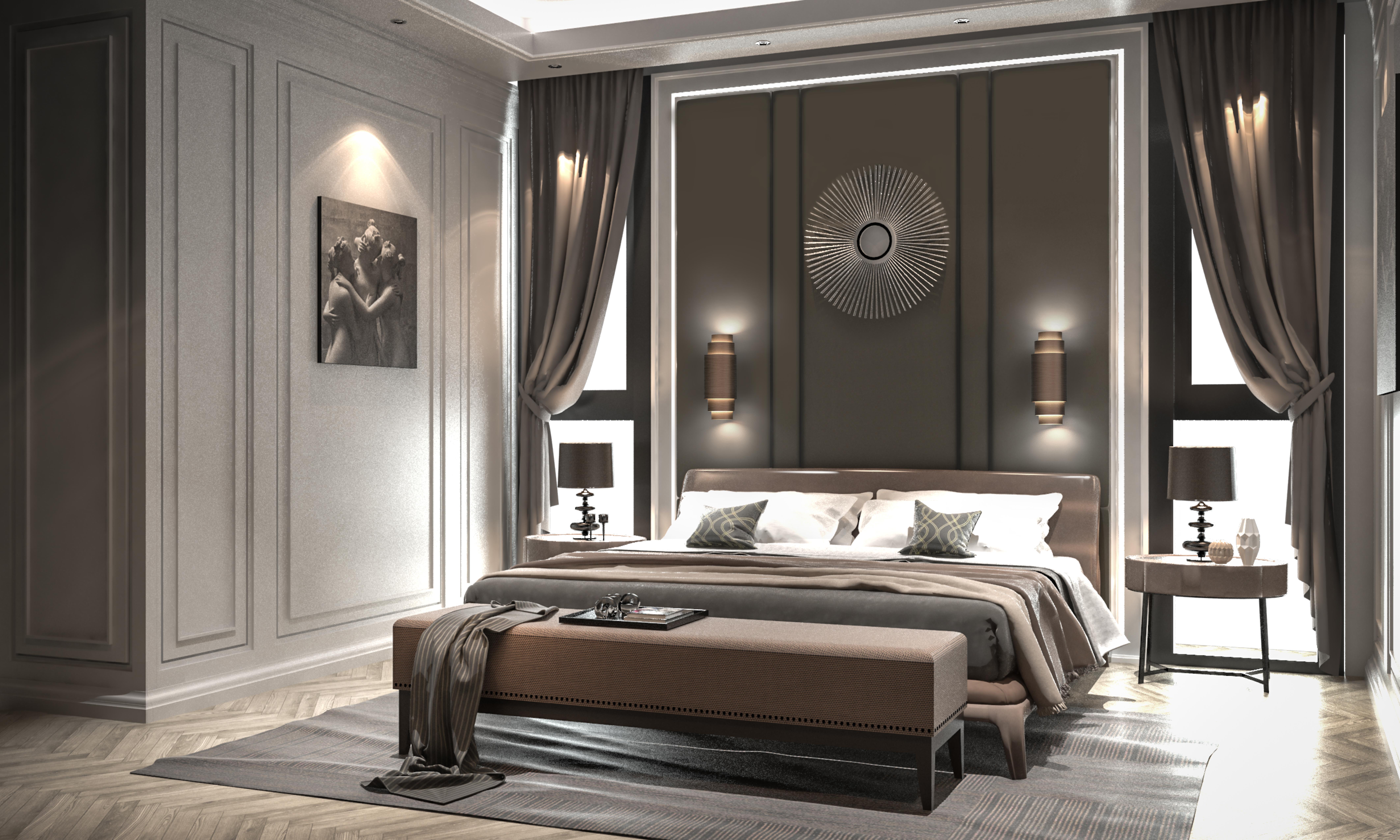 Lampada da parete contemporanea Union Medium in alluminio anodizzato bronzo di JSPR in vendita 6