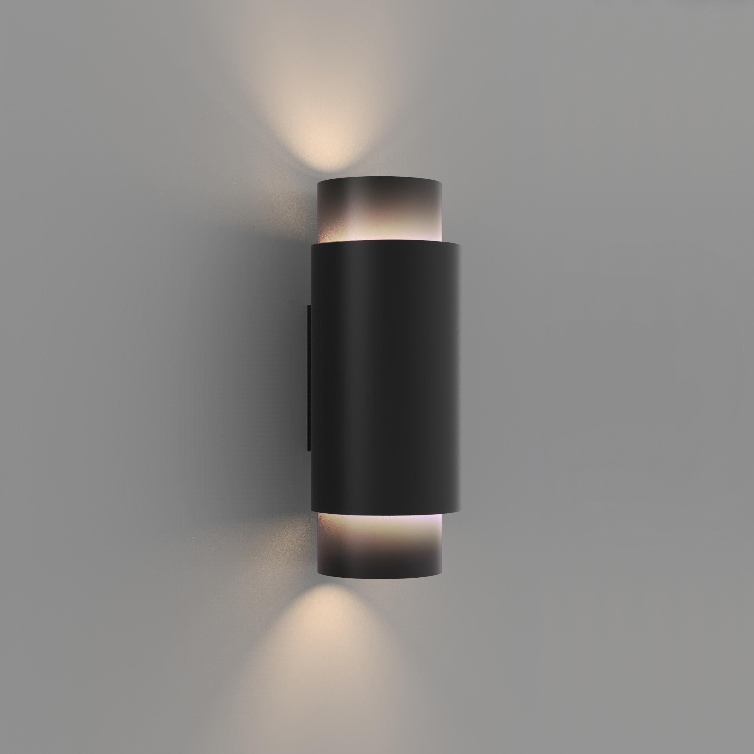 Olandese Lampada da parete contemporanea Union Medium in alluminio anodizzato bronzo di JSPR in vendita