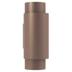 Lampada da parete contemporanea Union Medium in alluminio anodizzato bronzo di JSPR