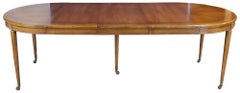 Union National Midcentury Parma Fruitwood Italian Provincial Dining Table