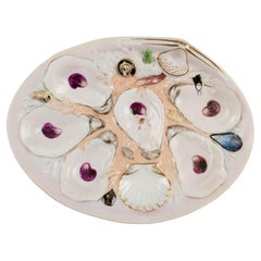 Union Porcelain Oyster Plate