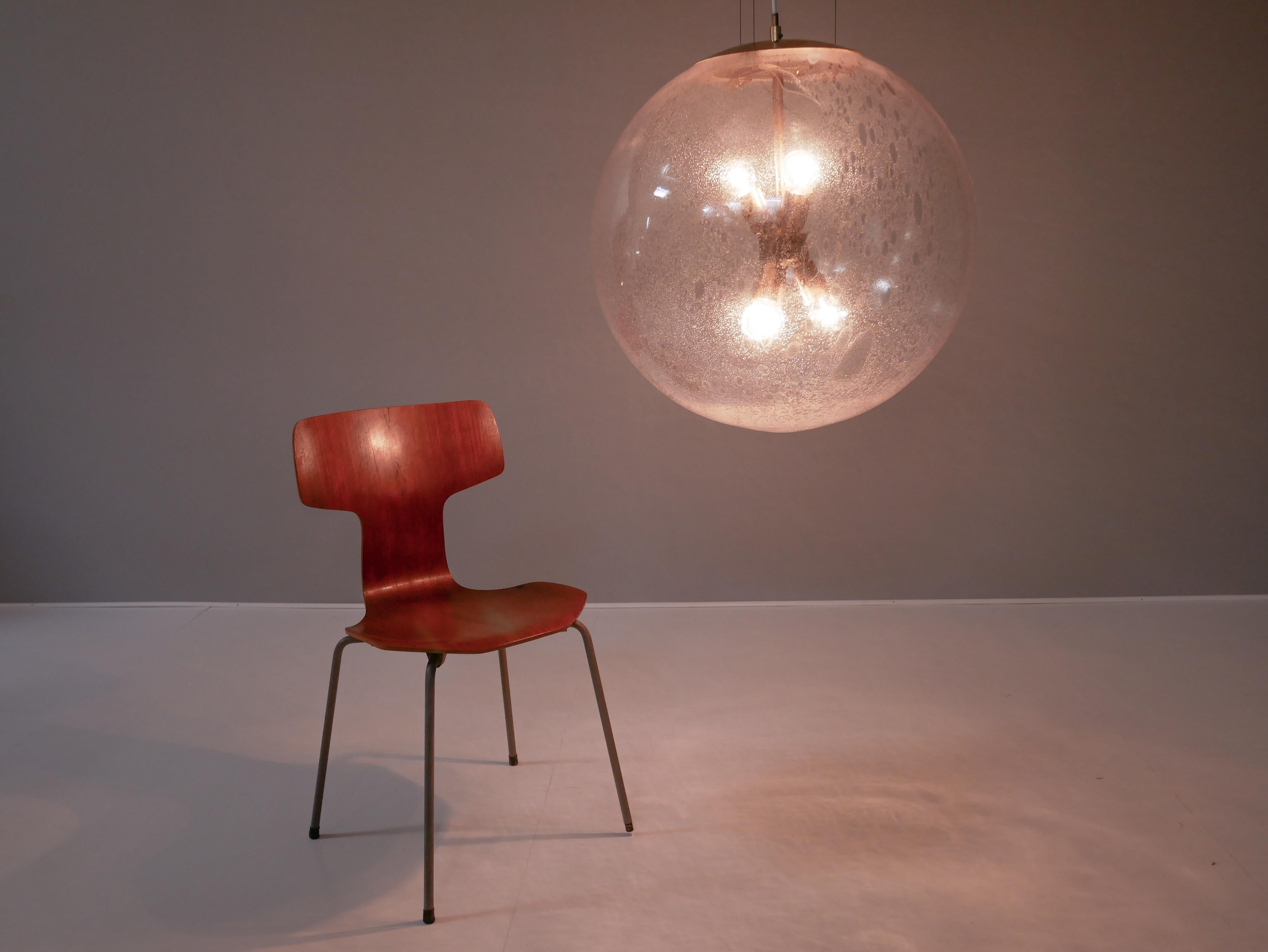 Uniqe Hans-Agne Jakobsson Wire Suspended Lamp, One of Four in the World For Sale 6
