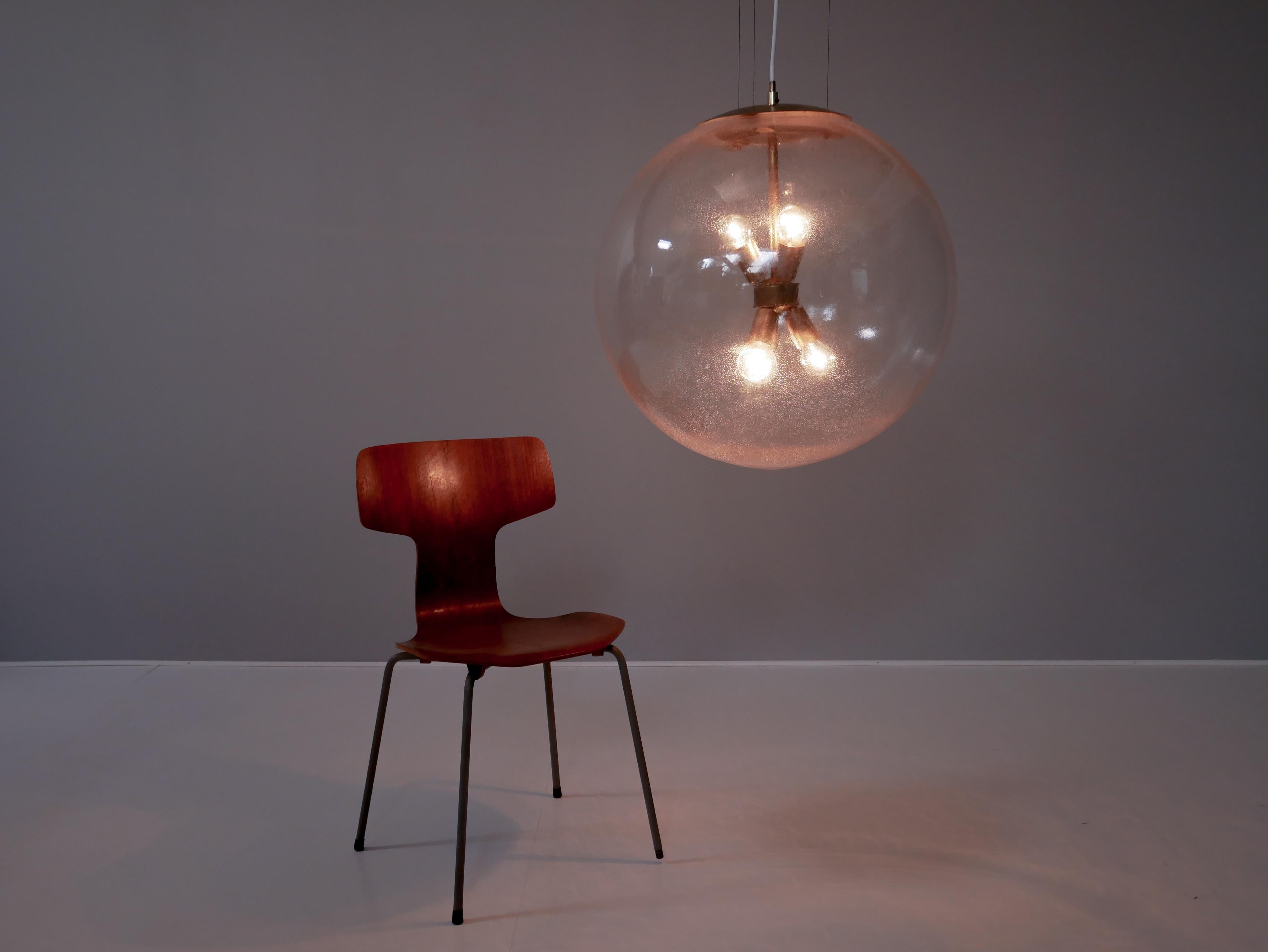 Uniqe Hans-Agne Jakobsson Wire Suspended Lamp, One of Four in the World For Sale 8