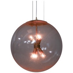 Vintage Uniqe Hans-Agne Jakobsson Wire Suspended Lamp, One of Four in the World
