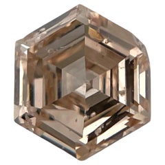 Unique 1 Carat Hexagonal Natural Diamond