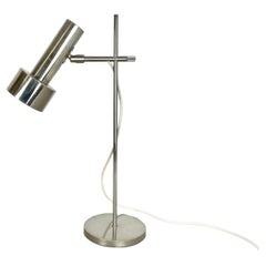 Einzigartige verchromte 1-stöckte Tischleuchte Koch und Lowy-Stil OMI Lighting Deutschland, 1970