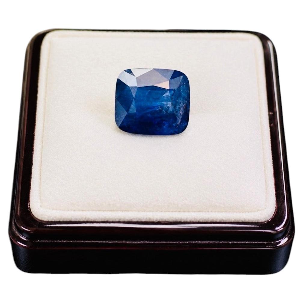 Priced Wholesale, 17.40 Cts Natural Cushion Blue Sapphire, Corn Flower