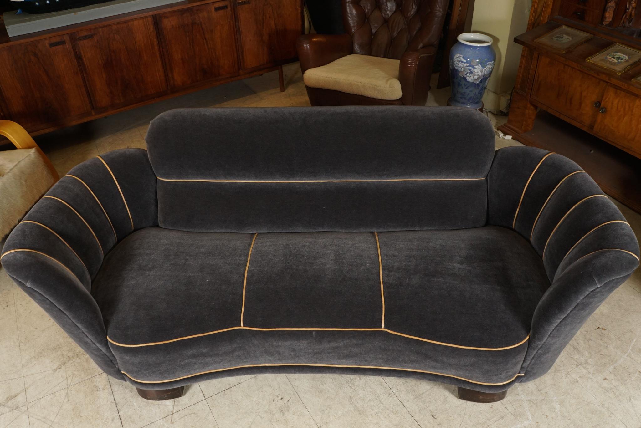 Mid-20th Century Unique 1930's Sofa