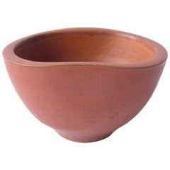 Unique 1950s Signé à la main Rare Wilhelm Kage Bowl Gustavsberg Suède