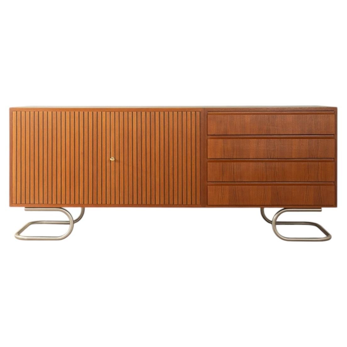 Unique 1950s sideboard, Oldenburger Möbelwerkstätten, vintage For Sale