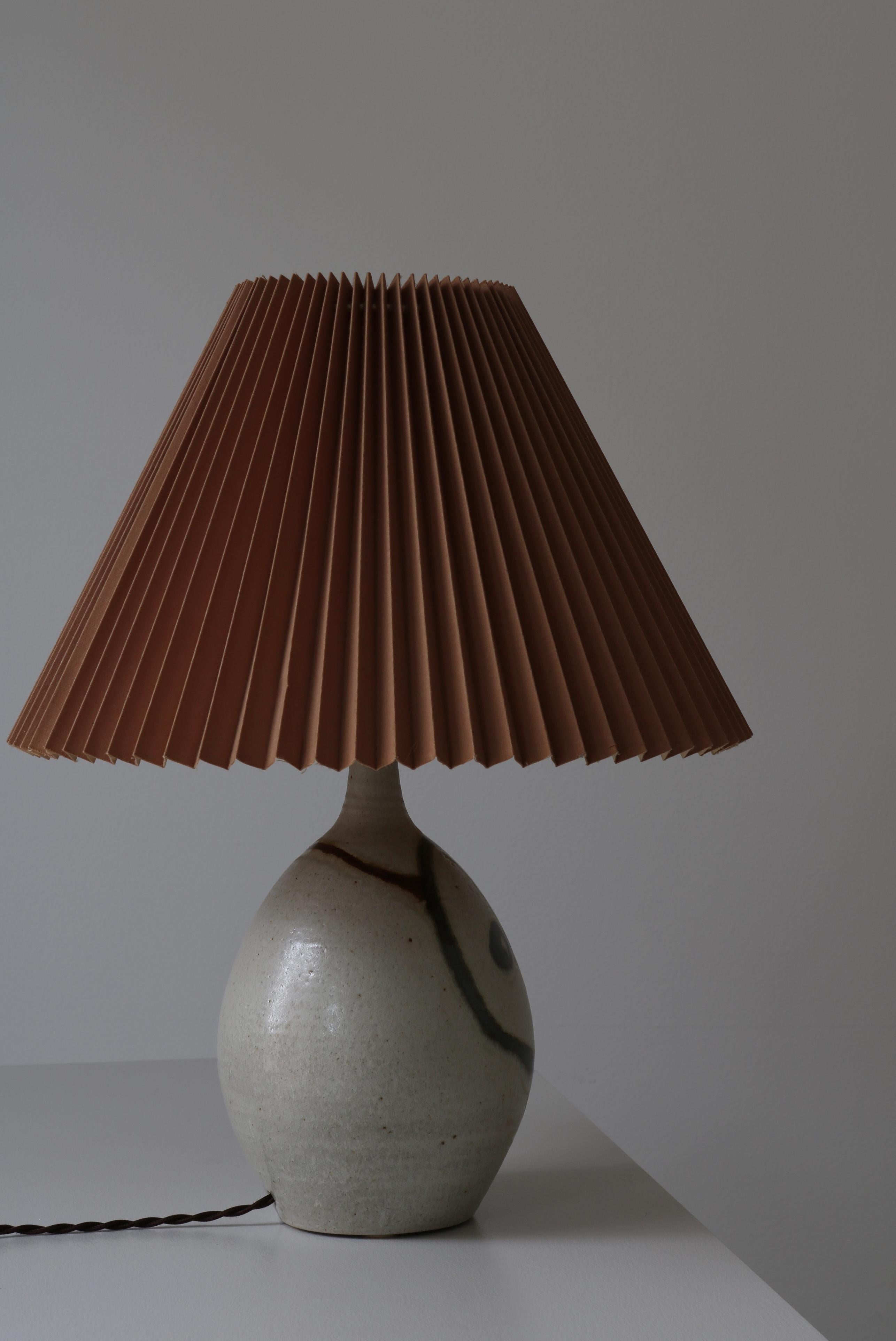 Late 20th Century Unique 1970s Scandinavian Modern Table Lamp by 