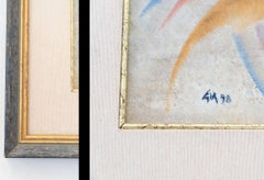 Unique 1990s Oil Painting on Brass - A Fusion of Art and Metalwork