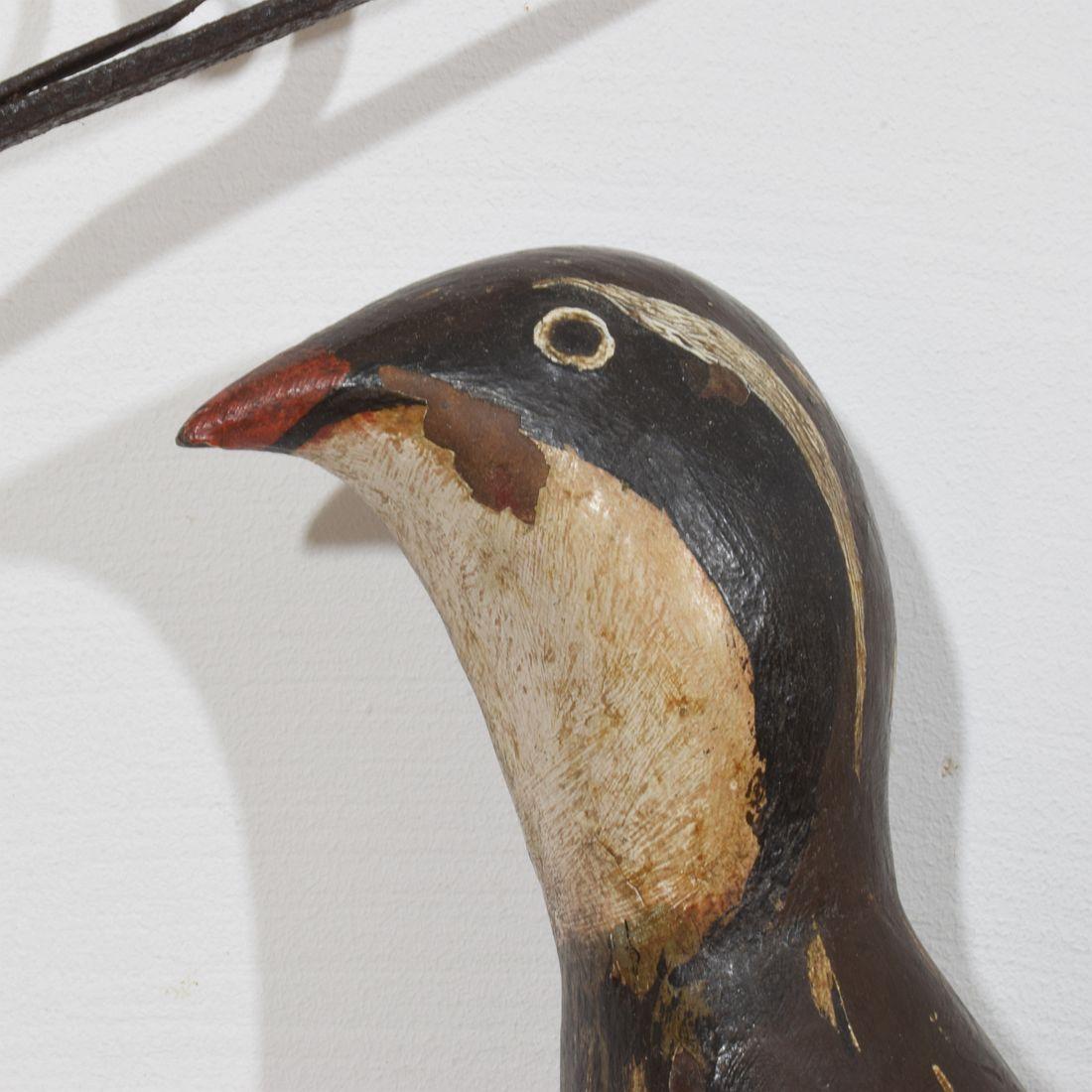 Unique 19th Century French Shop Sign with a Grouse For Sale 7