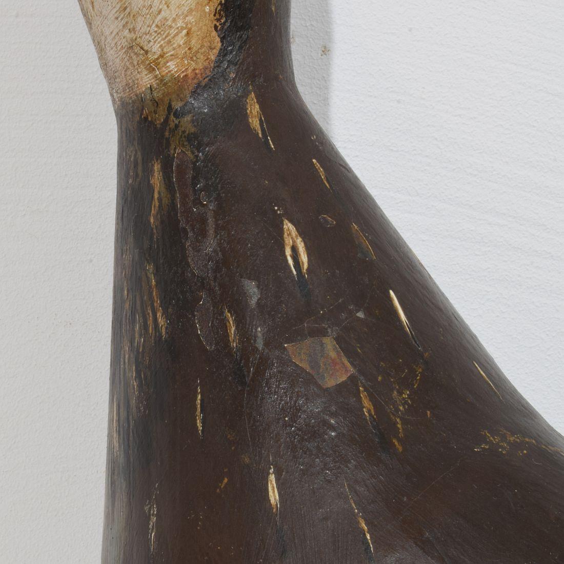 Unique 19th Century French Shop Sign with a Grouse For Sale 9