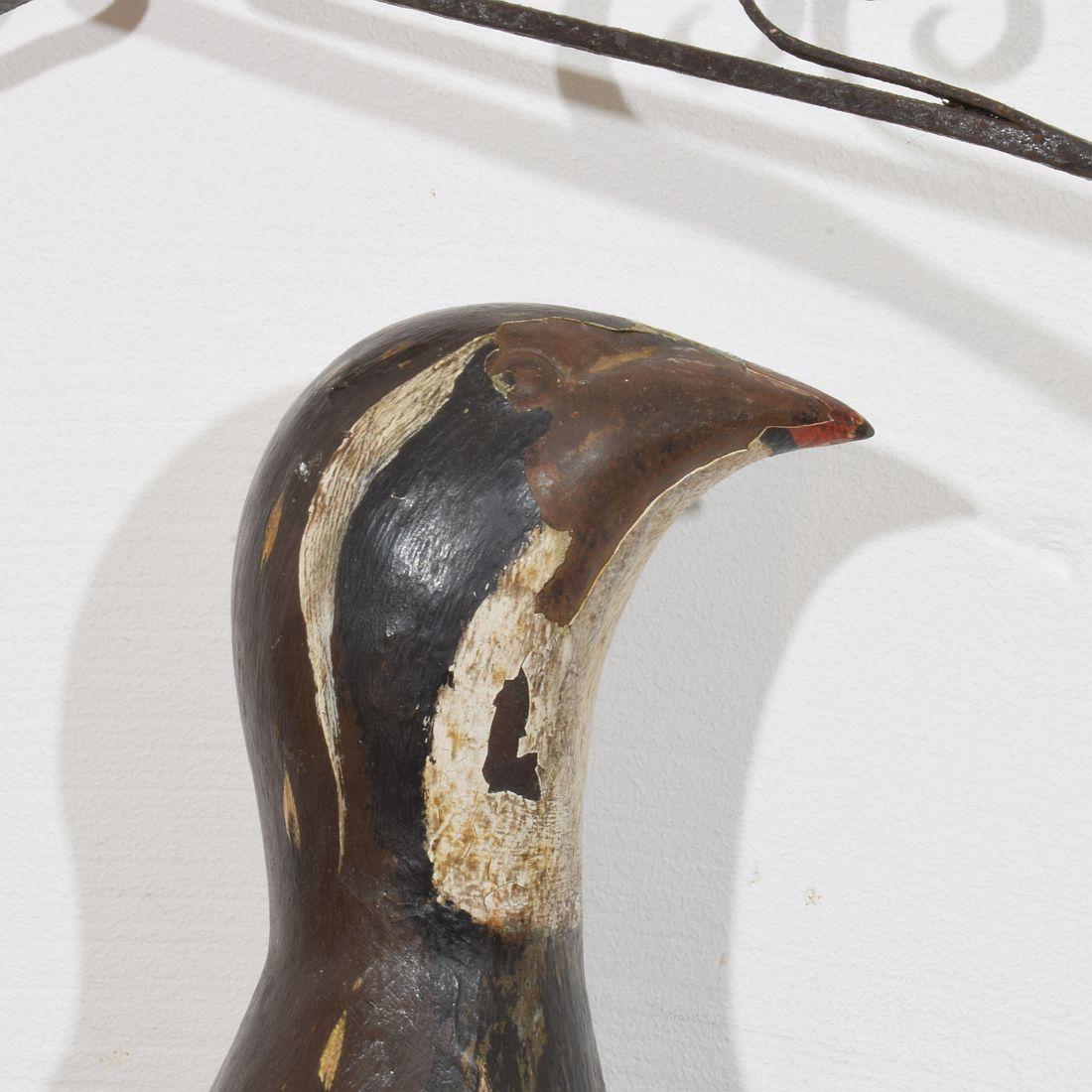 Unique 19th Century French Shop Sign with a Grouse For Sale 10